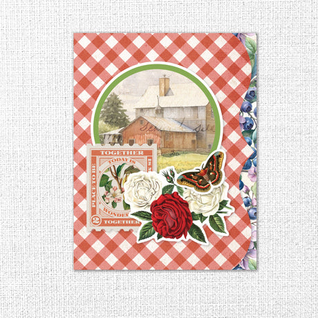 Meadowbrook Farm 8.5" x 11" Mini Junk Journal Folio Kit 35109 - Paper Rose Studio