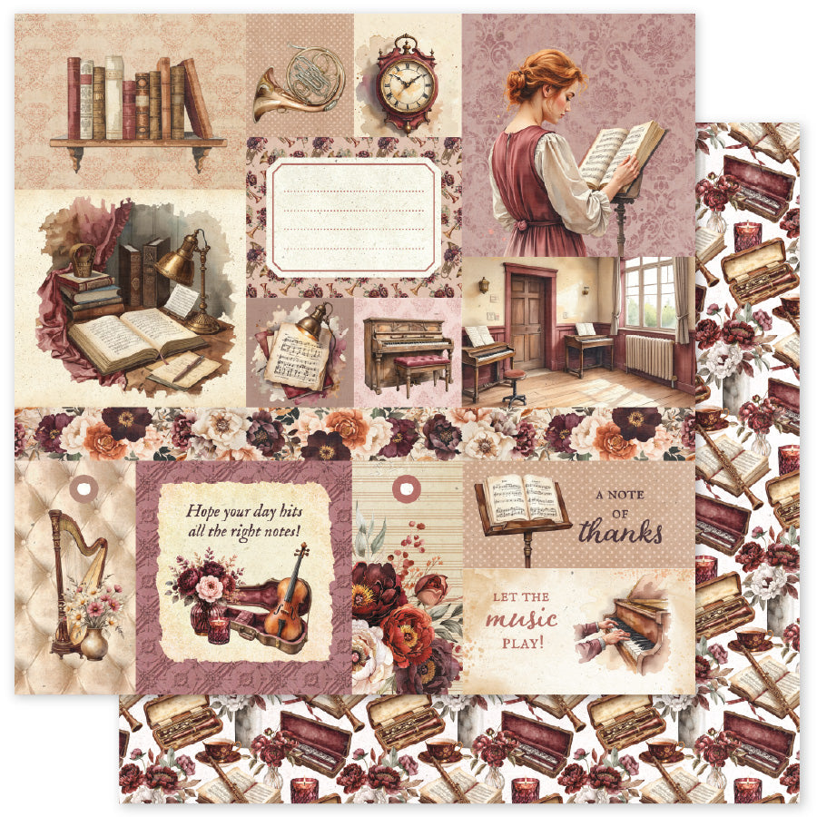 Melody & Memories A 12x12 Paper (12 pc Bulk Pack) 37381