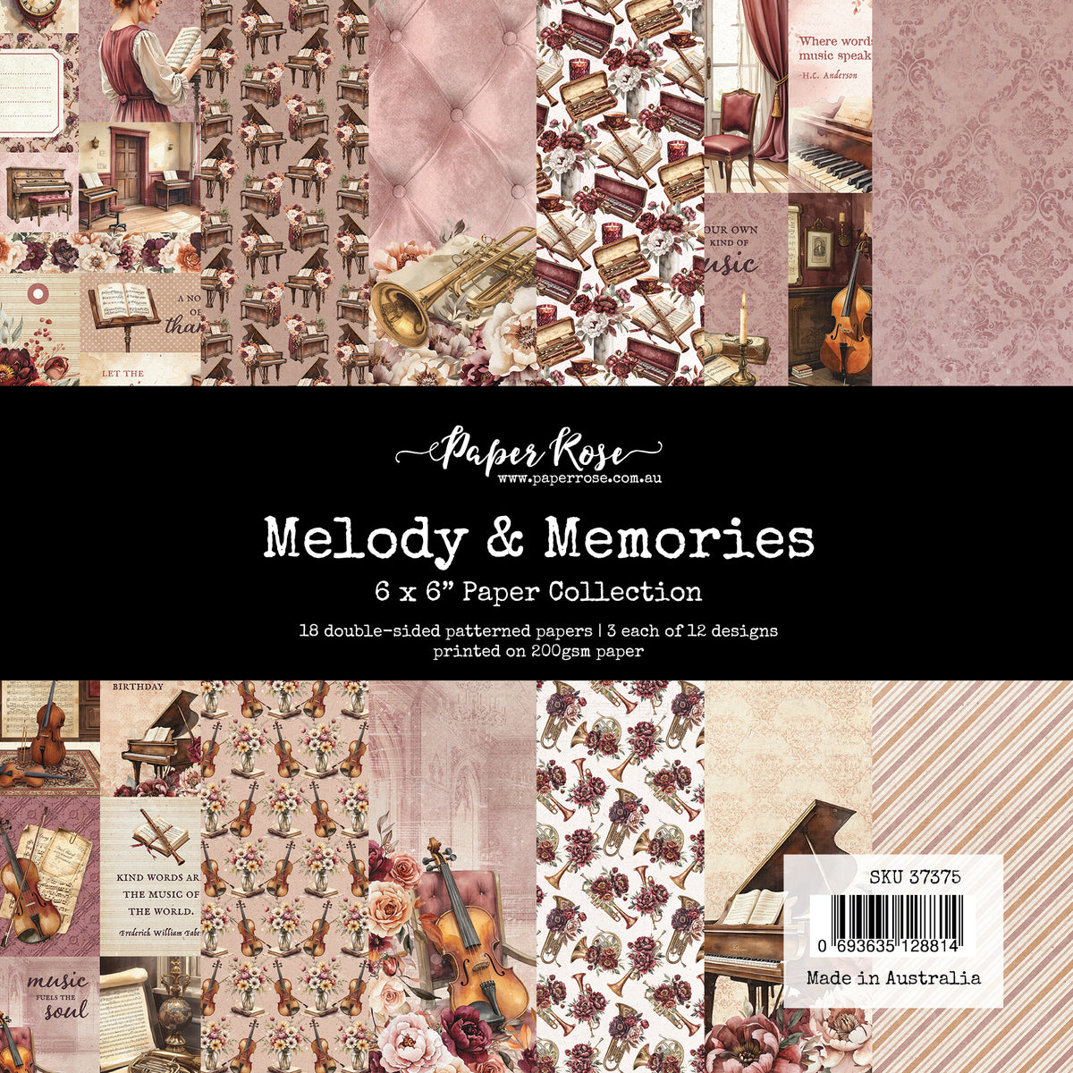 Melody & Memories 6x6 Paper Collection 37375