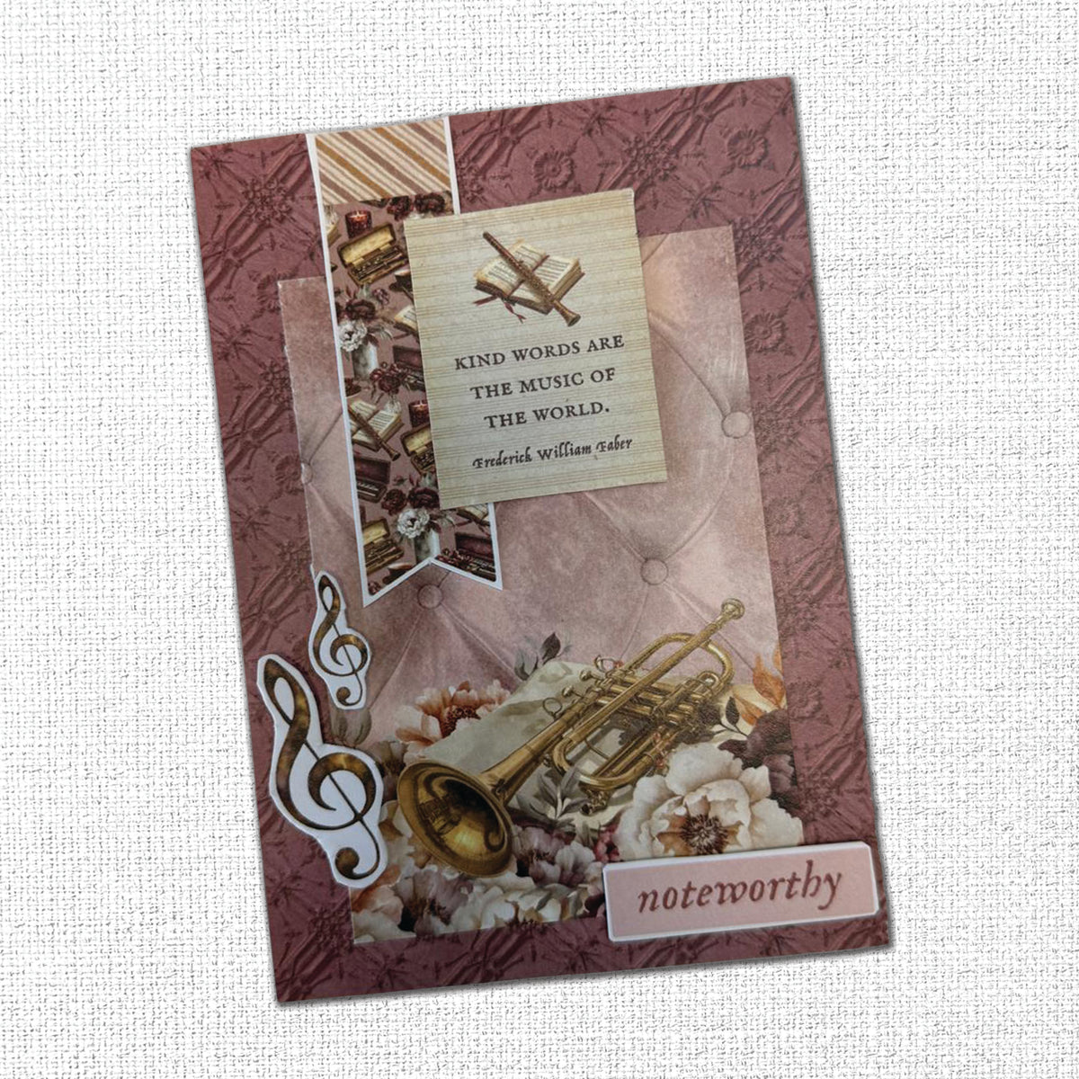 Melody & Memories 6 x 8" Embossed Die Cuts 37399