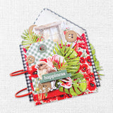 Poppy Garden Tags & Tickets Embossed Die Cuts 34683 - Paper Rose Studio