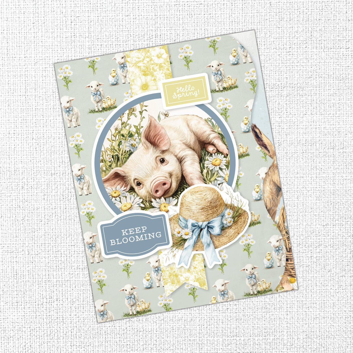 Rustic Easter Mini Folio Kit 36028 - Paper Rose Studio