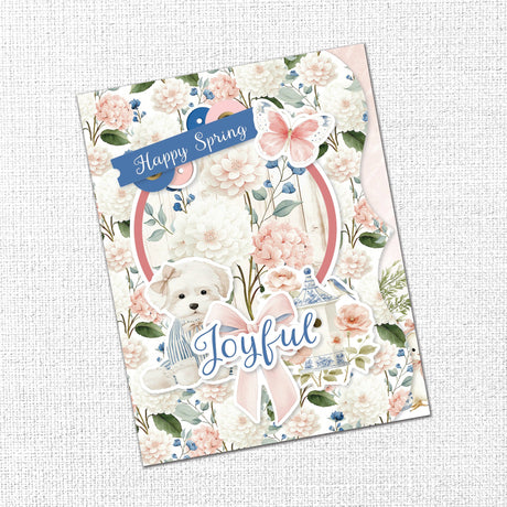 Primrose Garden 8.5x11" Mini Junk Journal Folio Kit 36103 - Paper Rose Studio