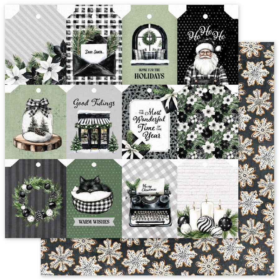 Mistletoe Market E 12x12 Paper (12 pc Bulk Pack)  37027