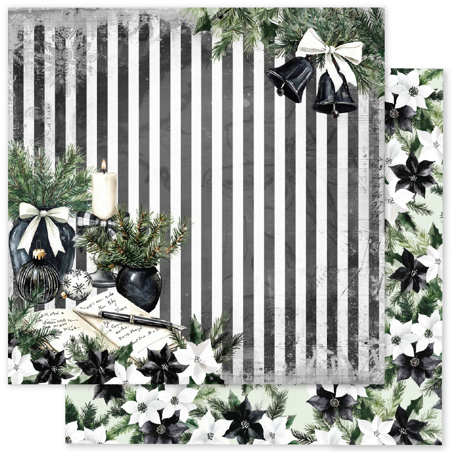 Mistletoe Market F 12x12 Paper (12 pc Bulk Pack)  37030