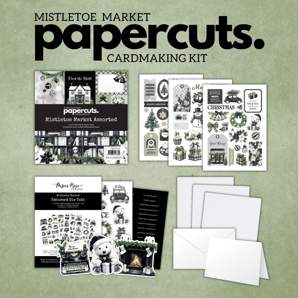 Mistletoe Market Papercuts Cardmaking Kit 37039