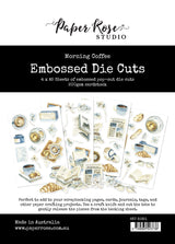 Morning Coffee Embossed Die Cuts 30351