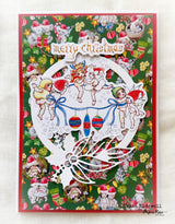 Blooming Blossoms Assorted Shimmer Cardstock A5 7pc 29748 - Paper Rose Studio