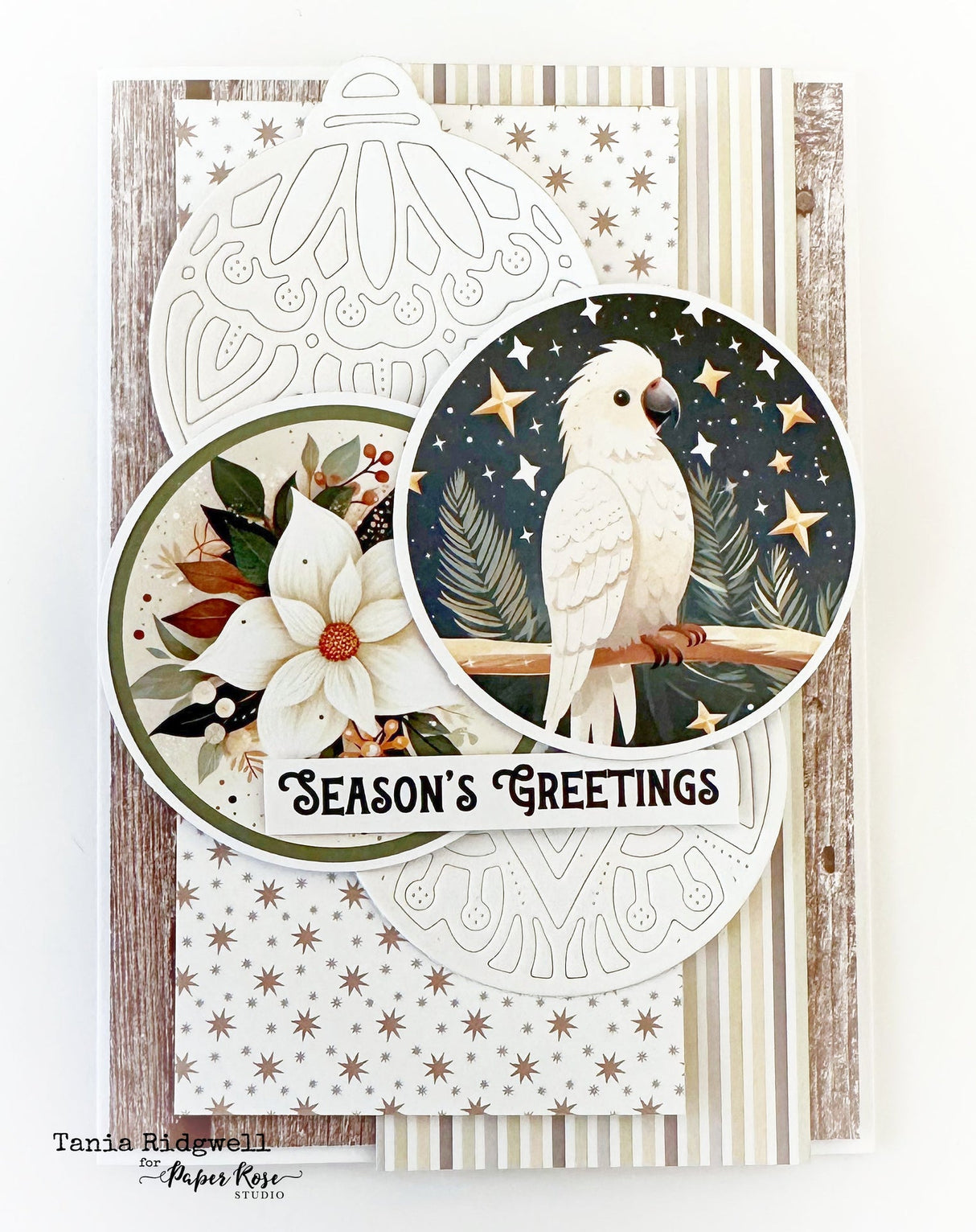 Golden Christmas Die Cuts 30998 - Paper Rose Studio