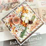 Autumn Florals Embossed Die Cuts 32955 - Paper Rose Studio