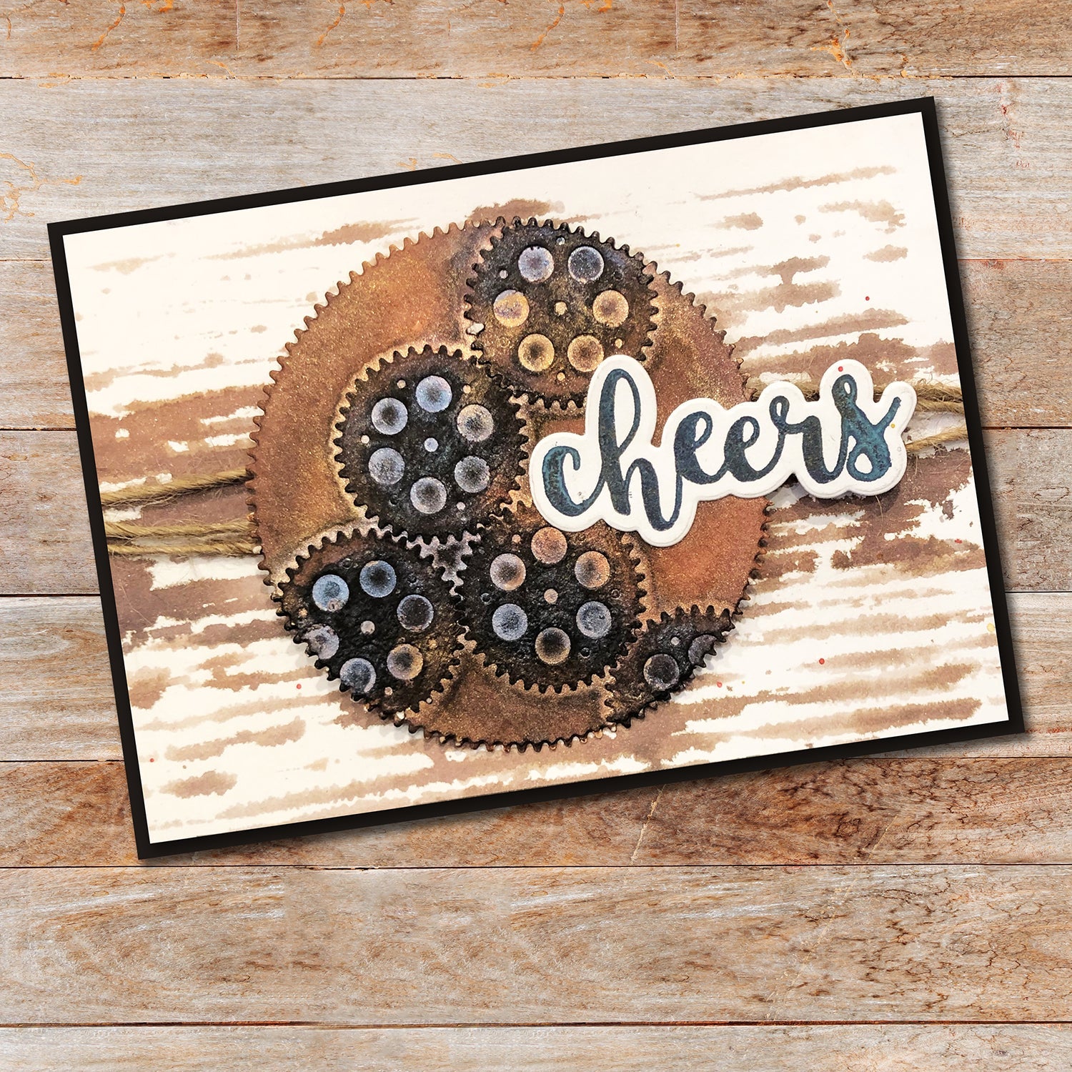 Cog Frame Border Metal Die Set 17868 – Paper Rose USA