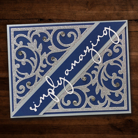 Decorative Corner 3 Metal Cutting Die 20571 - Paper Rose Studio