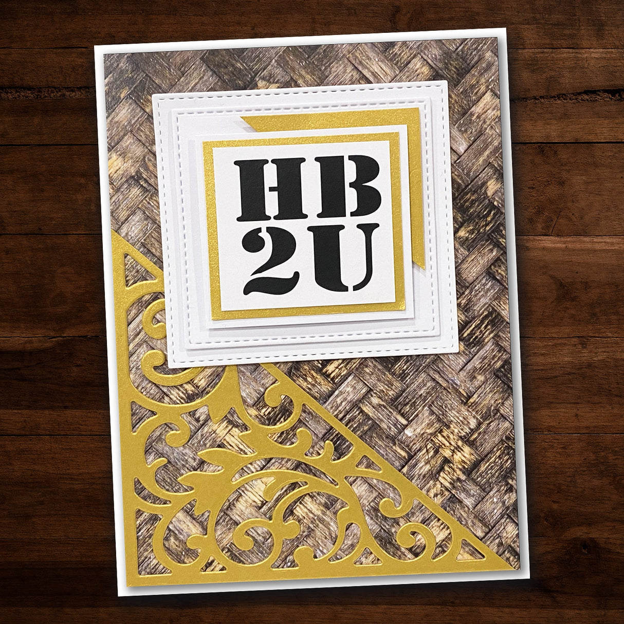 Decorative Corner 3 Metal Cutting Die 20571 - Paper Rose Studio