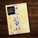 Abstract Scribble Texture Border Metal Cutting Die 29593 - Paper Rose Studio