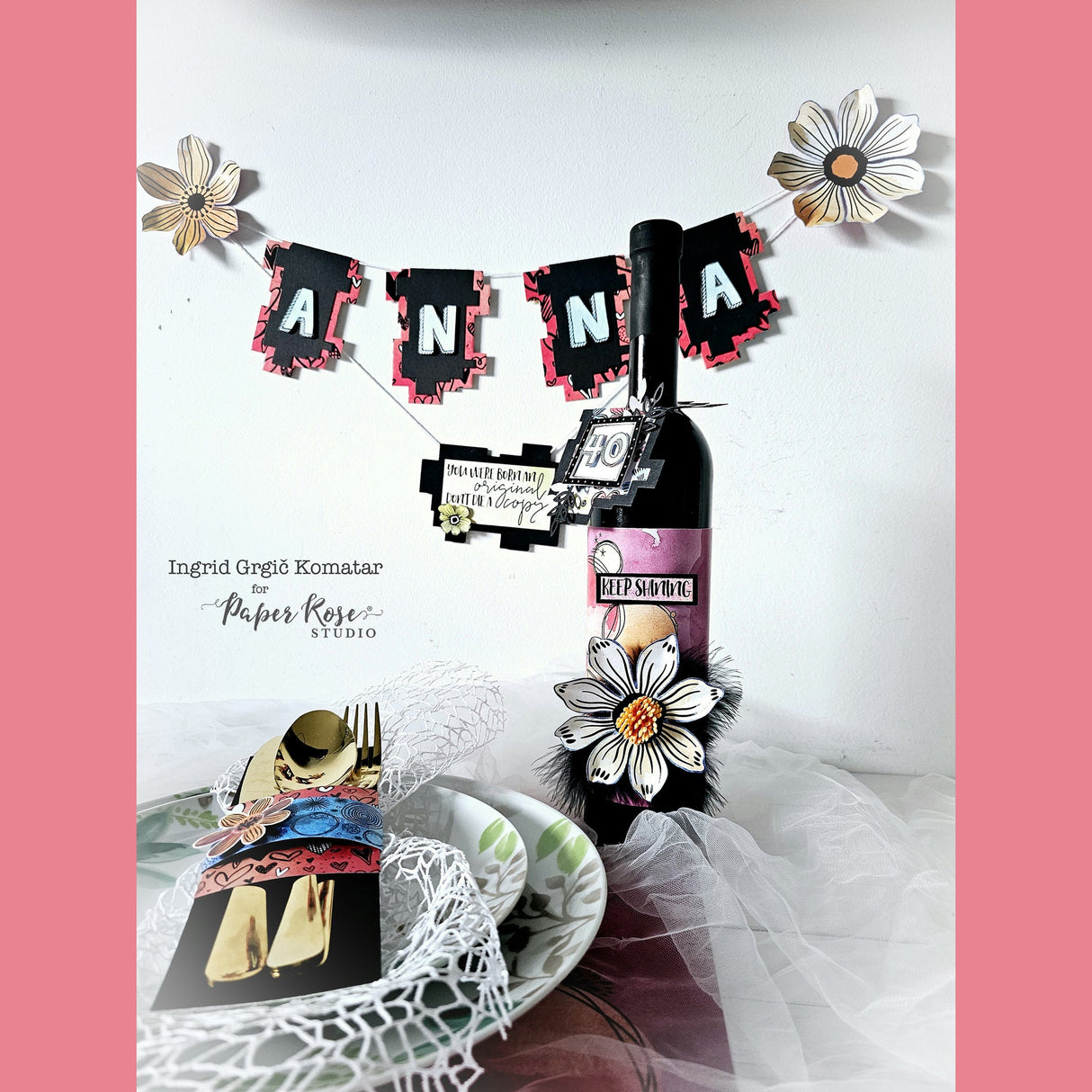 Pixel Nesting Metal Cutting Die 29829 - Paper Rose Studio