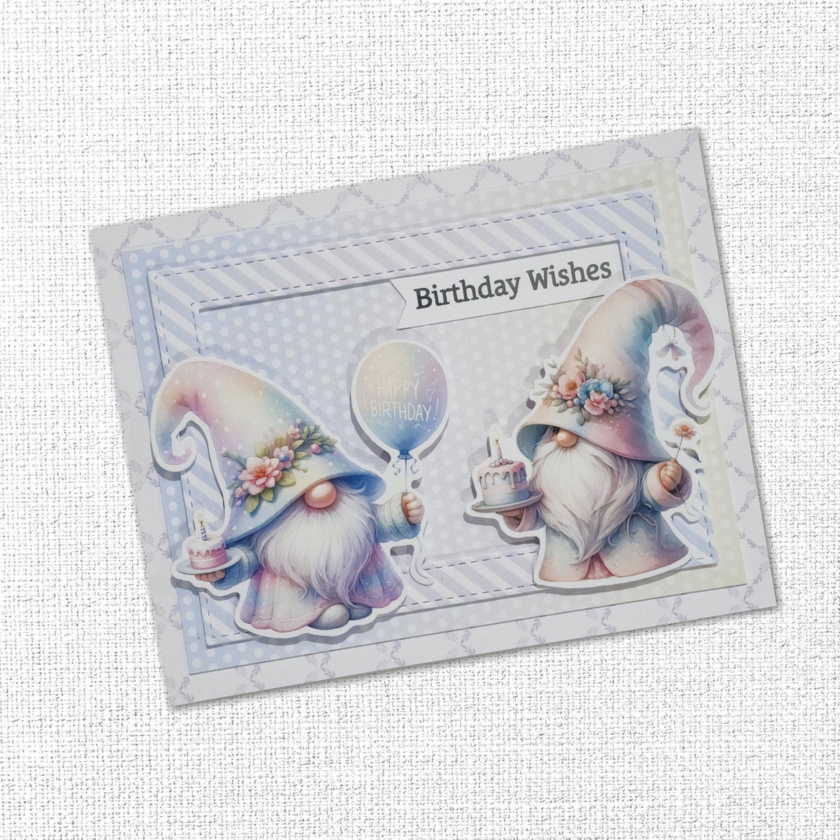 Sewing Gnomes Embossed Die Cuts 34854 - Paper Rose Studio