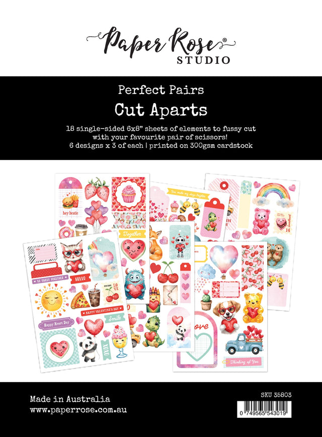 Perfect Pairs 6x8" Cut Aparts 35803 - Paper Rose Studio