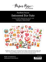 Perfect Pairs 6x8" Embossed Die Cuts 35800 - Paper Rose Studio