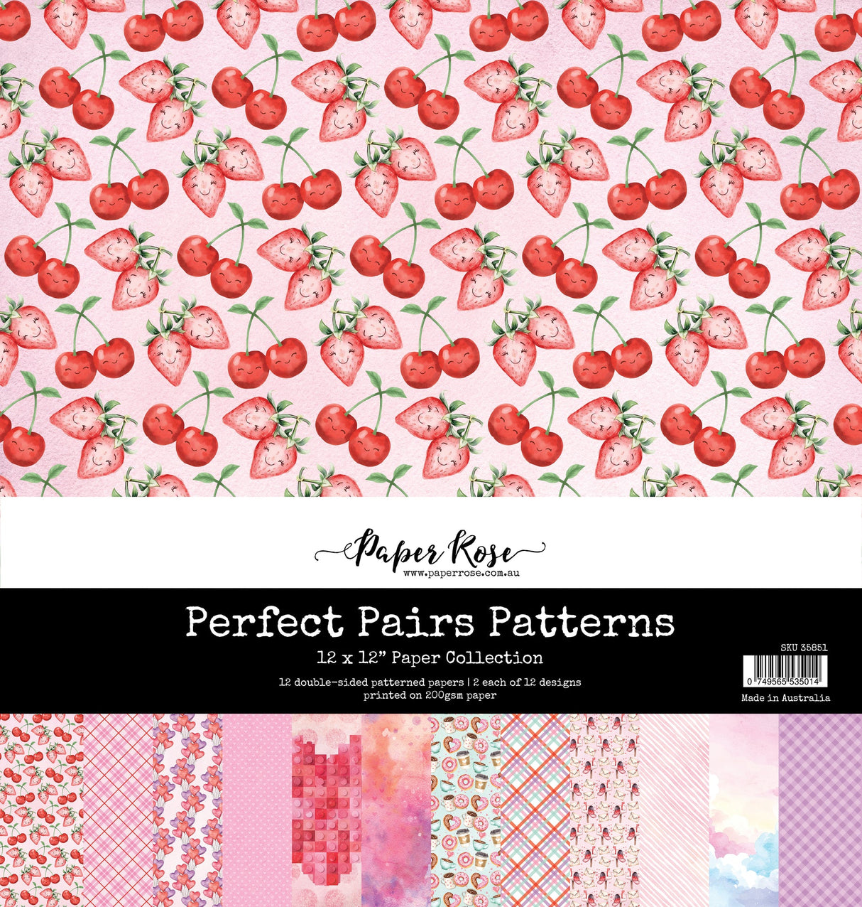 Perfect Pairs Patterns 12x12 Paper Collection 35851
