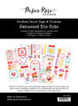 Perfect Pairs 6x8" Tags & Tickets Embossed Die Cuts 35842 - Paper Rose Studio