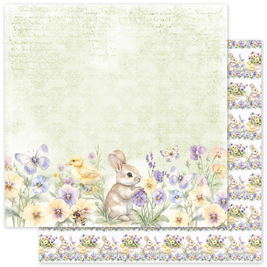 Petals & Pansies D 12x12 Paper (12 pc Bulk Pack) 36382