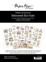 Petals & Pansies 6 x 8" Embossed Die Cuts 36391