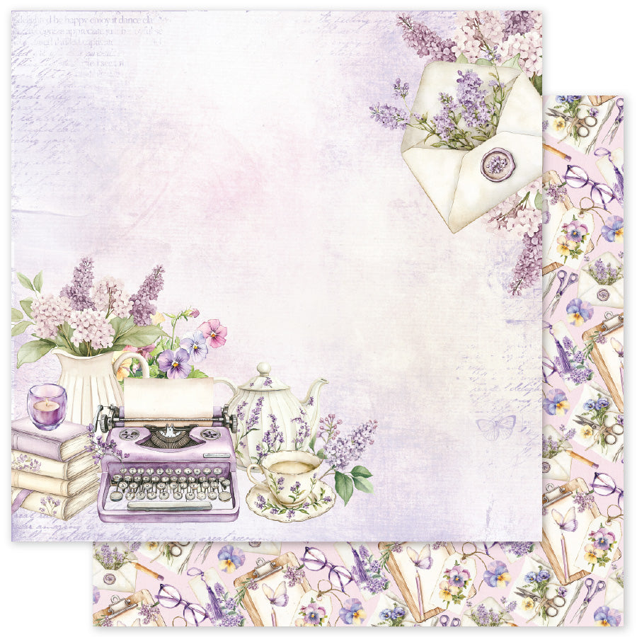 Petals & Pansies F 12x12 Paper (12 pc Bulk Pack) 36388