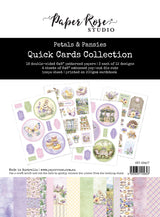 Petals & Pansies 6x8" Quick Cards Kit 36427