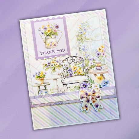 Petals & Pansies Papercuts Cardmaking Kit 36397