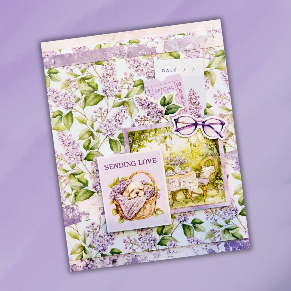 Petals & Pansies Papercuts Cardmaking Kit 36397