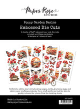Poppy Garden Basics Embossed Die Cuts 34677 - Paper Rose Studio