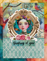 Portraits in Bloom 6x8" Quick Cards Die Cuts 36616