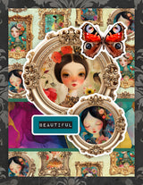 Portraits in Bloom 6x8" Quick Cards Die Cuts 36616