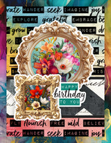 Portraits in Bloom 6x8" Quick Cards Die Cuts 36616