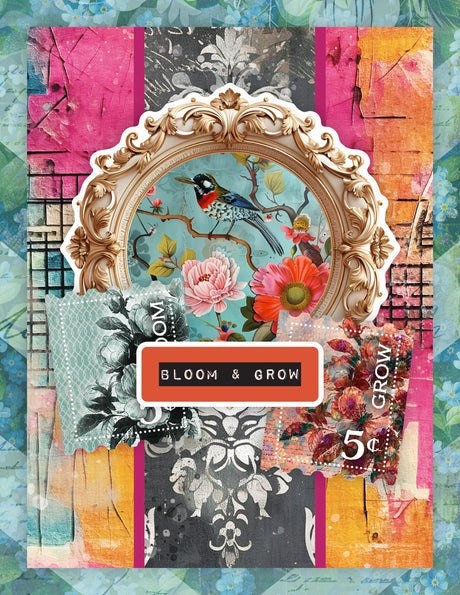 Portraits in Bloom 6x8" Quick Cards Die Cuts 36616