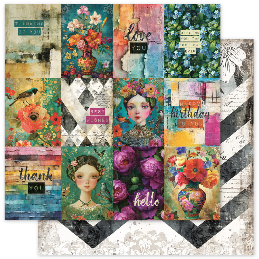 Portraits in Bloom A 12x12 Paper (12 pc Bulk Pack) 36562