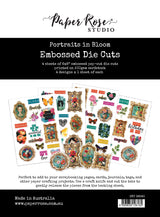 Portraits in Bloom 6 x 8" Embossed Die Cuts 36580