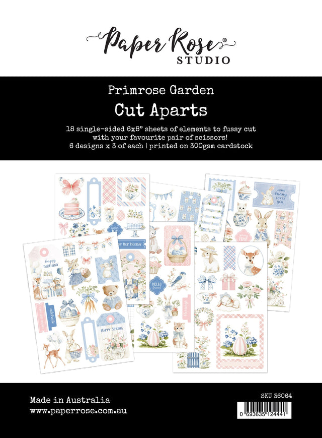 Primrose Garden 6 x 8" Cut Aparts 36064 - Paper Rose Studio