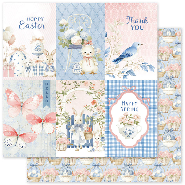 Primrose Garden E 12x12 Paper (12 pc Bulk Pack) 36055 - Paper Rose Studio