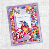 Rainbow Village 6x8" Embossed Die Cuts  35343 - Paper Rose Studio