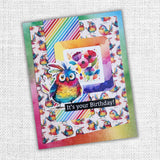 Rainbow Village 6x8" Embossed Die Cuts  35343 - Paper Rose Studio