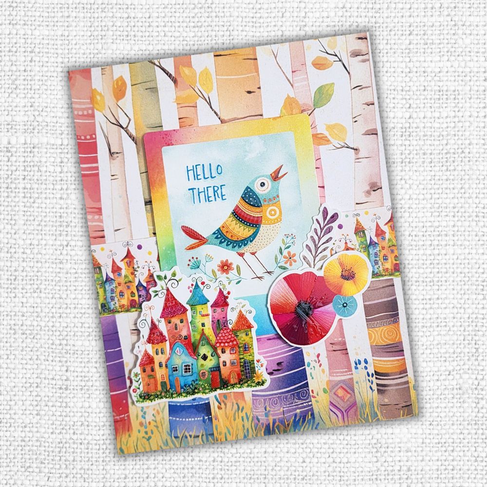 Rainbow Village Cut Aparts  35346 - Paper Rose Studio