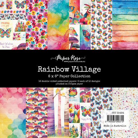 Rainbow Village 6x6 Paper Collection 35484 - Paper Rose Studio
