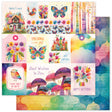 Rainbow Village A 12x12 Paper (12pc Bulk Pack) 35490 - Paper Rose Studio