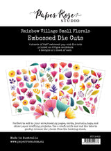 Rainbow Village Small Floral Embossed Die Cuts 35433 - Paper Rose Studio