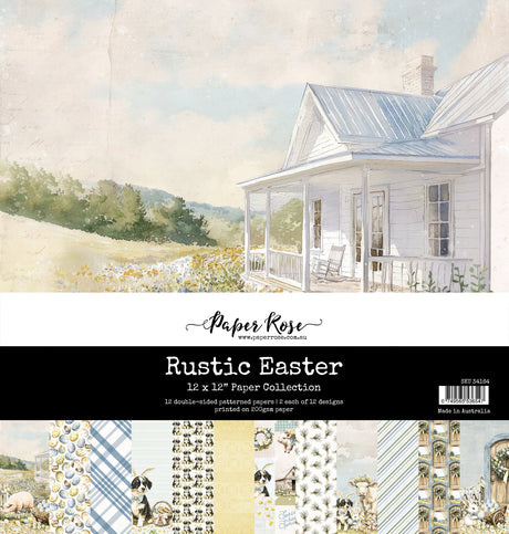 Rustic Easter 12x12 Paper Collection 34164 - Paper Rose Studio