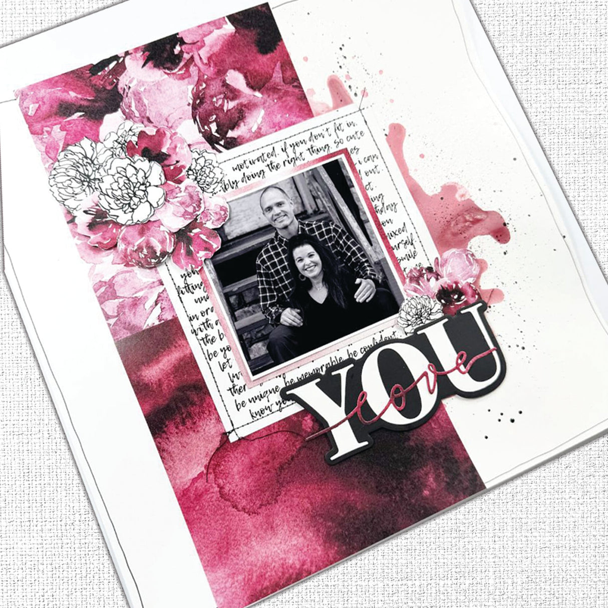 Big Love You Metal Cutting Die 28855 - Paper Rose Studio