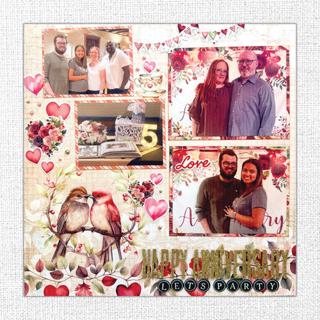 Heartwood House 6x8" Embossed Die Cuts 35734 - Paper Rose Studio