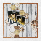 Heart & Home 8.5x11" Mini Junk Journal Folio Kit 35938