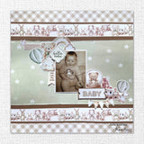 Boho Baby Embossed Die Cuts 35092